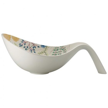 Bol pentru salata cu maner Flow Couture 1.80 l, Villeroy&Boch Bol pentru salata cu maner Flow Couture 1.80 l, Villeroy&Boch