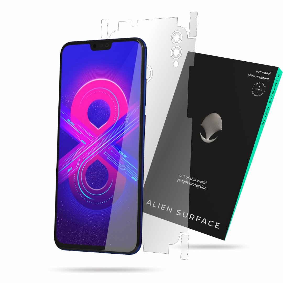 Folie Alien Surface, Huawei Honor 8X, protectie spate, laterale