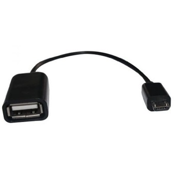Cablu de incarcare si transfer date , Sandberg , OTG Micro USB tata /USB mama , negru Cablu de incarcare si transfer date , Sandberg , OTG Micro USB tata /USB mama , negru