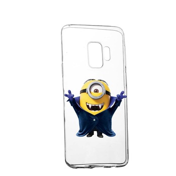 Husa de protectie Minion Vampire pentru Xiaomi Pocophone F1, rezistenta la uzura, anti-alunecare, din silicon Premium, 204 Husa de protectie Minion Vampire pentru Xiaomi Pocophone F1, rezistenta la uzura, anti-alunecare, din silicon Premium, 204