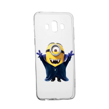 Husa de protectie Minion Vampire pentru Samsung Galaxy J6 Plus 2018, rezistenta la uzura, anti-alunecare, din silicon Premium, 204 Husa de protectie Minion Vampire pentru Samsung Galaxy J6 Plus 2018, rezistenta la uzura, anti-alunecare, din silicon Premium, 204