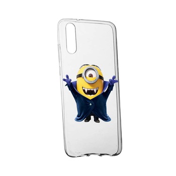 Husa de protectie Minion Vampire pentru Huawei P30, rezistenta la uzura, anti-alunecare, din silicon Premium, 204 Husa de protectie Minion Vampire pentru Huawei P30, rezistenta la uzura, anti-alunecare, din silicon Premium, 204