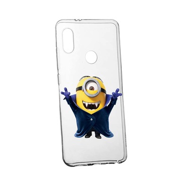 Husa de protectie Minion Vampire pentru Huawei Honor Play, rezistenta la uzura, anti-alunecare, din silicon Premium, 204 Husa de protectie Minion Vampire pentru Huawei Honor Play, rezistenta la uzura, anti-alunecare, din silicon Premium, 204