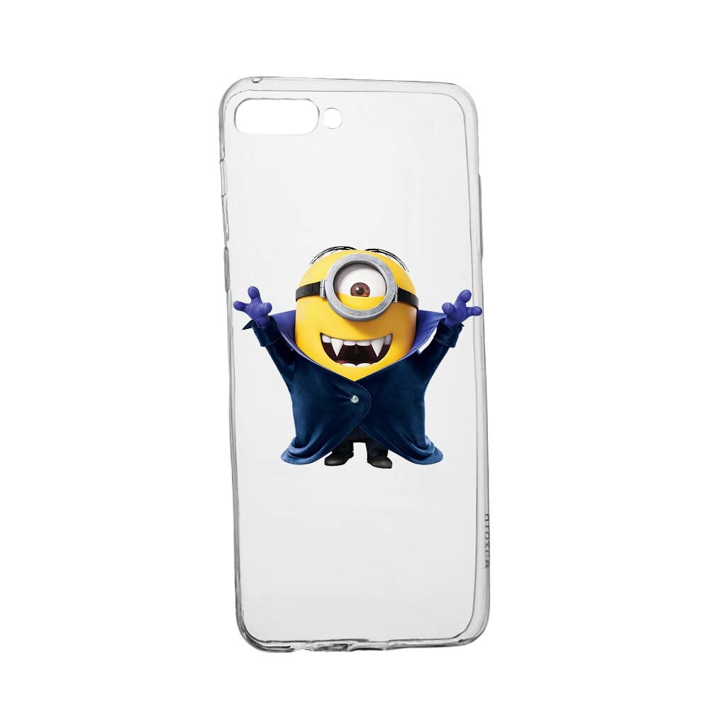 Husa de protectie Minion Vampire pentru Xiaomi Mi8 Pro, rezistenta la uzura, anti-alunecare, din silicon Premium, 204