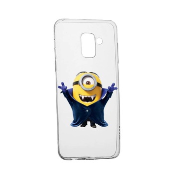 Husa de protectie Minion Vampire pentru Samsung Galaxy J6 2018, rezistenta la uzura, anti-alunecare, din silicon Premium, 204 Husa de protectie Minion Vampire pentru Samsung Galaxy J6 2018, rezistenta la uzura, anti-alunecare, din silicon Premium, 204