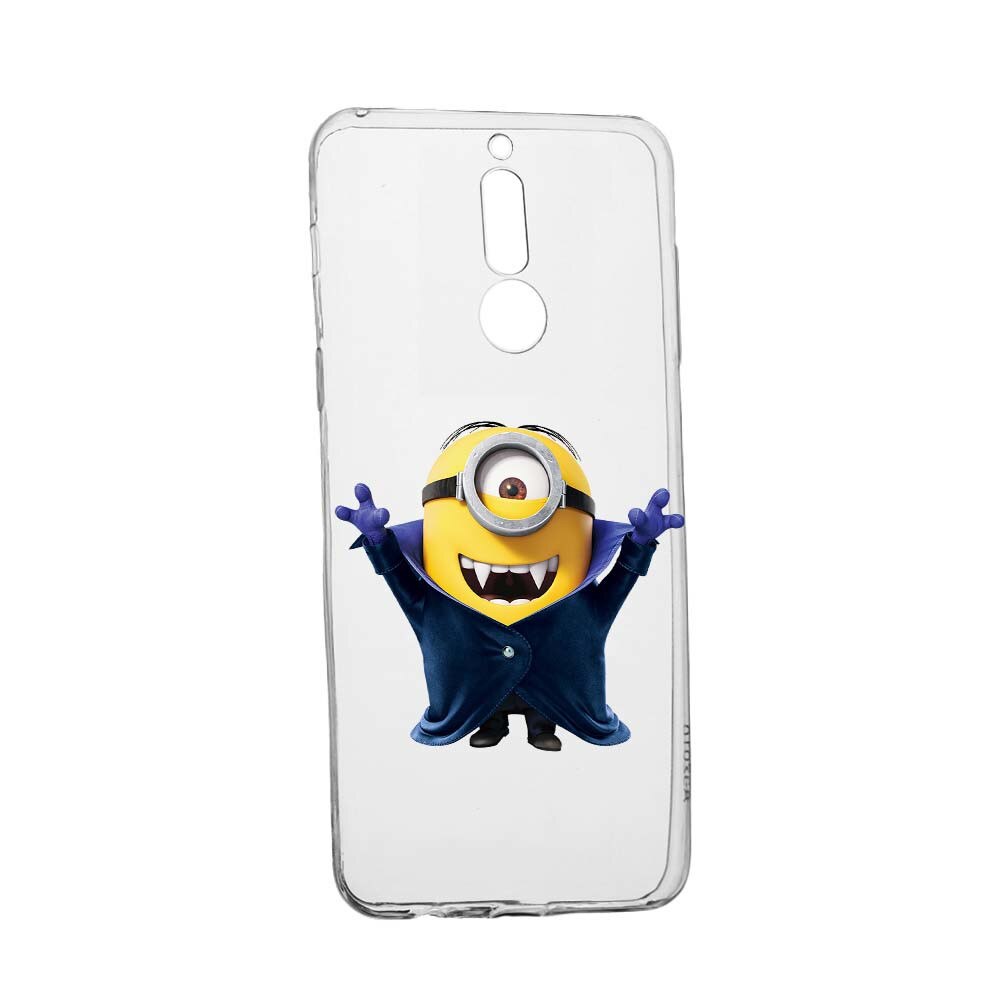 Husa de protectie Minion Vampire pentru Huawei Mate 10 Lite, rezistenta la uzura, anti-alunecare, din silicon Premium, 204