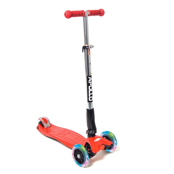 Apollo "Kids Whiz LED" Roller Piros