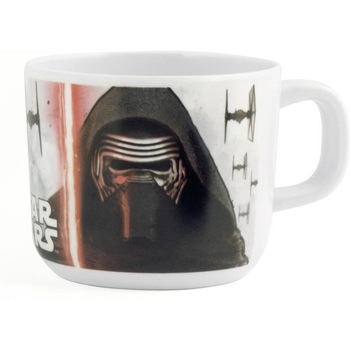 Cana melamina Star Wars 7 Lulabi, Alb/Negru Cana melamina Star Wars 7 Lulabi, Alb/Negru