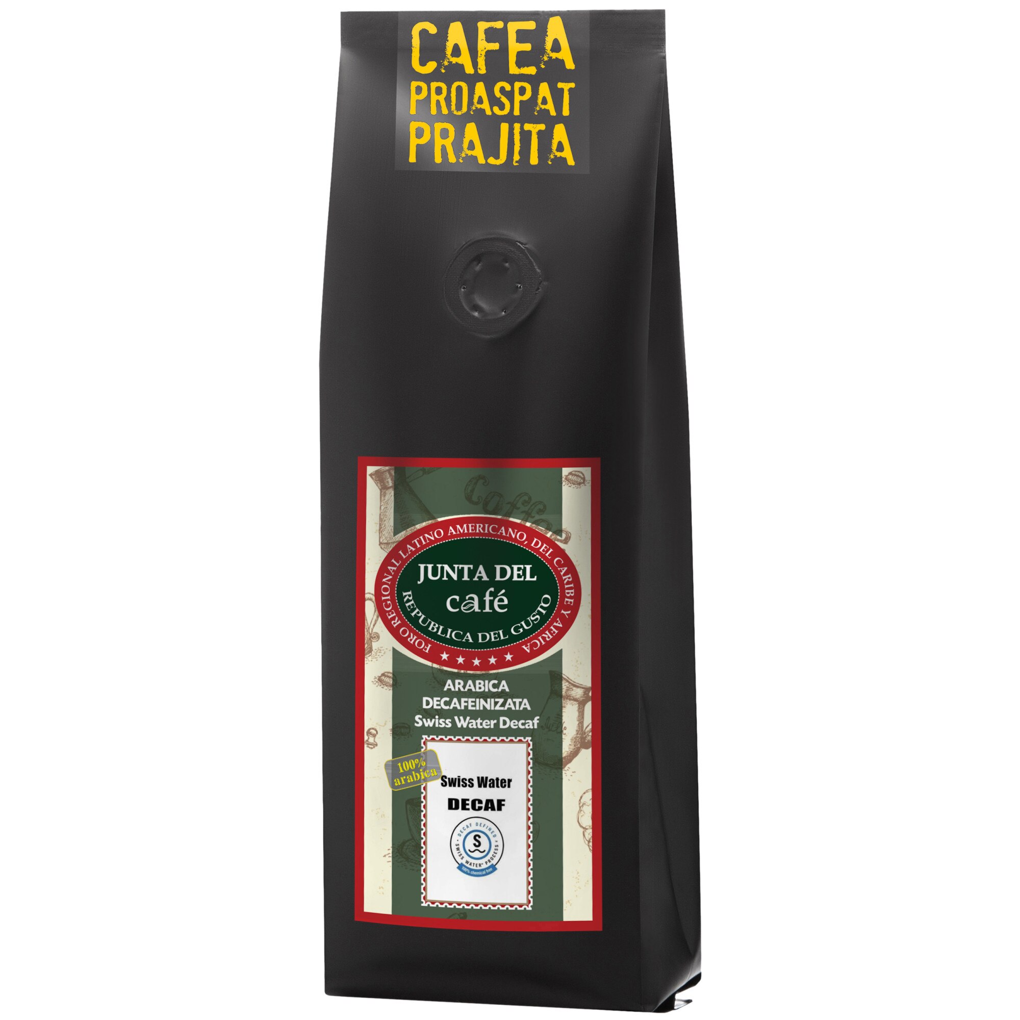 Cafea Proaspat Prajita, 500 gr, Decafeinizata, 100% Arabica, boabe