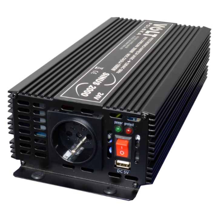 Invertor VOLT UNDA PURA 1000W / 2000W 24V / 230V