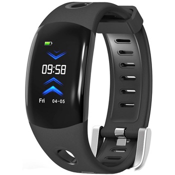 Ceas Smartwatch si Bratara Fitness Smart Life 2019 , Monitorizare Puls ,Pasi , Calorii , Notificare Mesaje si Apeluri , Curea Silicon Moale , Culoare Negru Ceas Smartwatch si Bratara Fitness Smart Life 2019 , Monitorizare Puls ,Pasi , Calorii , Notificare Mesaje si Apeluri , Curea Silicon Moale , Culoare Negru