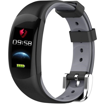 Ceas Smartwatch si Bratara Fitness Smart Life 2019 , Monitorizare Puls ,Pasi , Calorii , Notificare Mesaje si Apeluri , Curea Silicon Moale , Culoare Negru-Gri Ceas Smartwatch si Bratara Fitness Smart Life 2019 , Monitorizare Puls ,Pasi , Calorii , Notificare Mesaje si Apeluri , Curea Silicon Moale , Culoare Negru-Gri