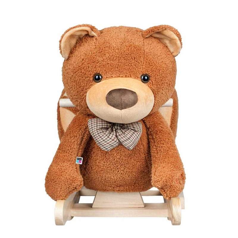 Balansoar Urs pentru bebelusi PlayTo BCPL1-MA, Maro