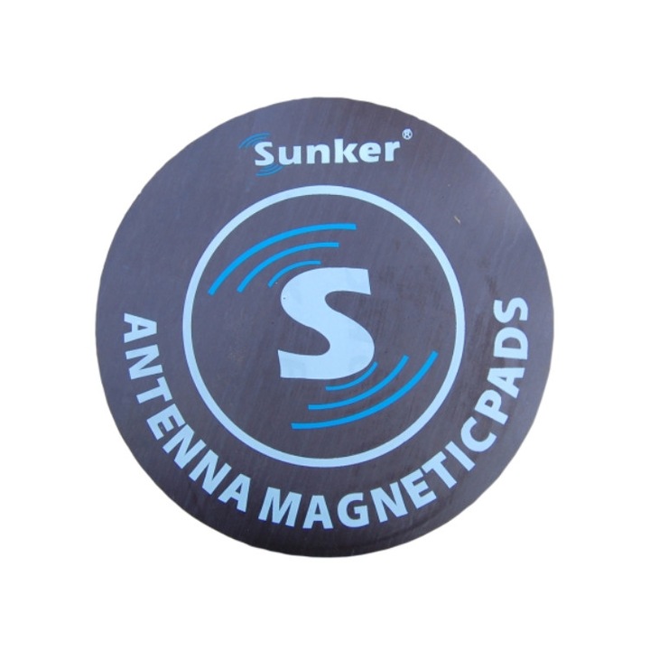CB antenna mágnespad, átmérője 12cm, fekete