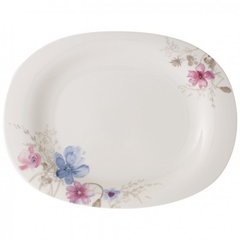 Platou servire 34 cm, Mariefleur Gris Basic, Villeroy&Boch Platou servire 34 cm, Mariefleur Gris Basic, Villeroy&Boch