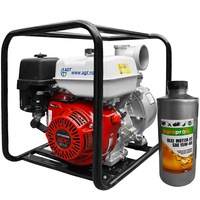 motopompa de apa curata profesionala agt wp 40 hkx cu honda gx 270 9cp inaltime refulare 26m adancime aspiratie 7m debit 80 m3h  cadou 1l ulei motor agropro imagen 39_0_
0