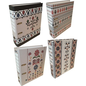 SET Biblioraft ETHNO 8cm, 4 bucati, motive traditionale SET Biblioraft ETHNO 8cm, 4 bucati, motive traditionale