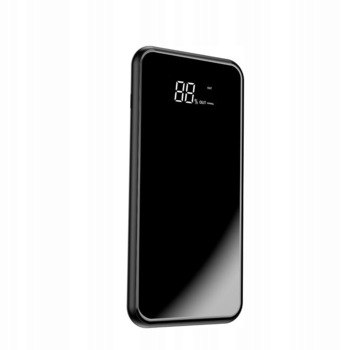 PowerBank 8000 Mah + Incarcator inductiv Qi + Suport pentru telefon, Baseus PPALL-EX01, Negru PowerBank 8000 Mah + Incarcator inductiv Qi + Suport pentru telefon, Baseus PPALL-EX01, Negru
