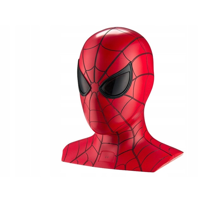 Boxa portabila wireless iHome Spiderman - Marvel, Bluetooth, Microfon incorporat, Cablu microUSB-USB inclus, Rosu