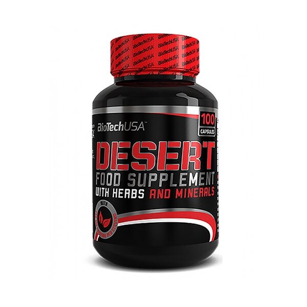 Capsule energizante Desert, 100 capsule, Biotech
