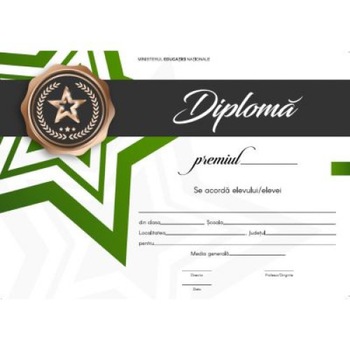 Diploma scolara - Gimnaziu Diploma scolara - Gimnaziu