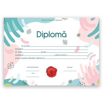 Diploma - pentru rezultate deosebite Diploma - pentru rezultate deosebite