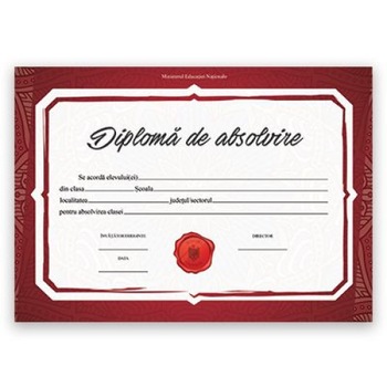 Diploma - de absolvire Diploma - de absolvire