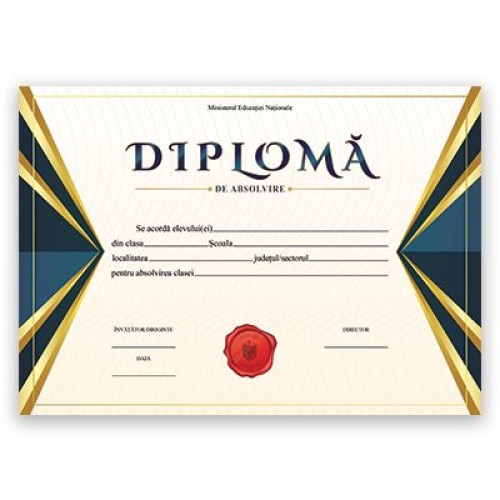 Diploma de absolvire - carton