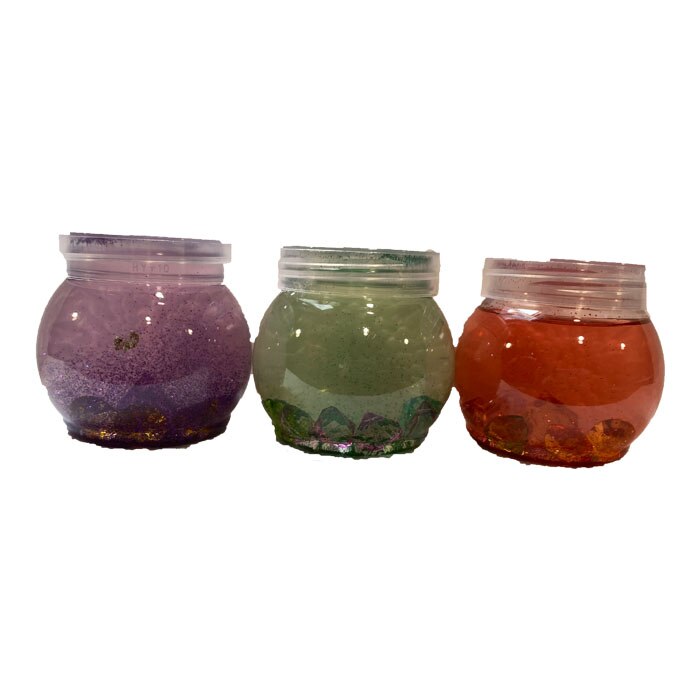 Gelatina SLIME cu bilute colorate - set de 3