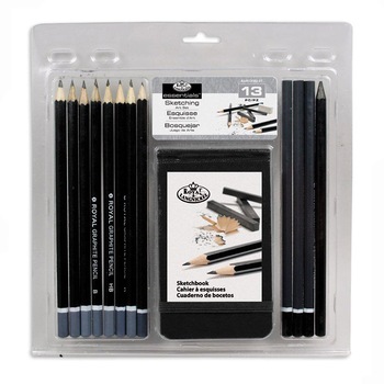 Set creioane schite 13 piese Royal Langnickel Set creioane schite 13 piese Royal Langnickel