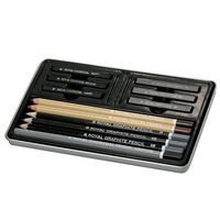 Set creioane pastel cutie metalica Royal Langnickel