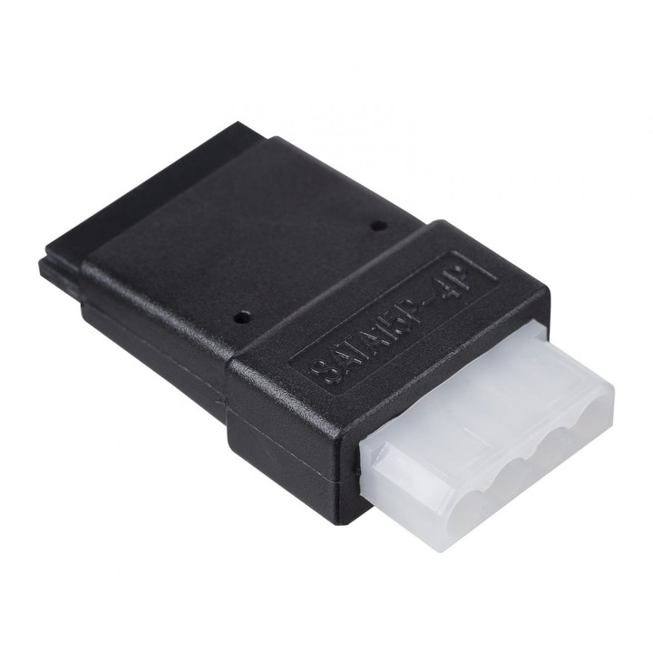 Akyga AK-CA-54 Molex/SATA adapter Black, 215252, Speciális átalakító