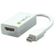 Adapter, Techly, Mini DisplayPort/HDMI, Fehér