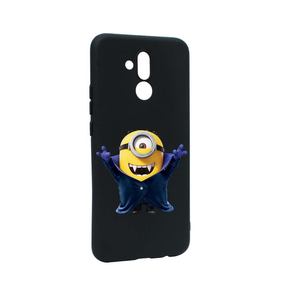 Husa de protectie Minion Vampire pentru Huawei Mate 20 Lite, rezistenta la uzura, anti-alunecare, din silicon Premium, B204