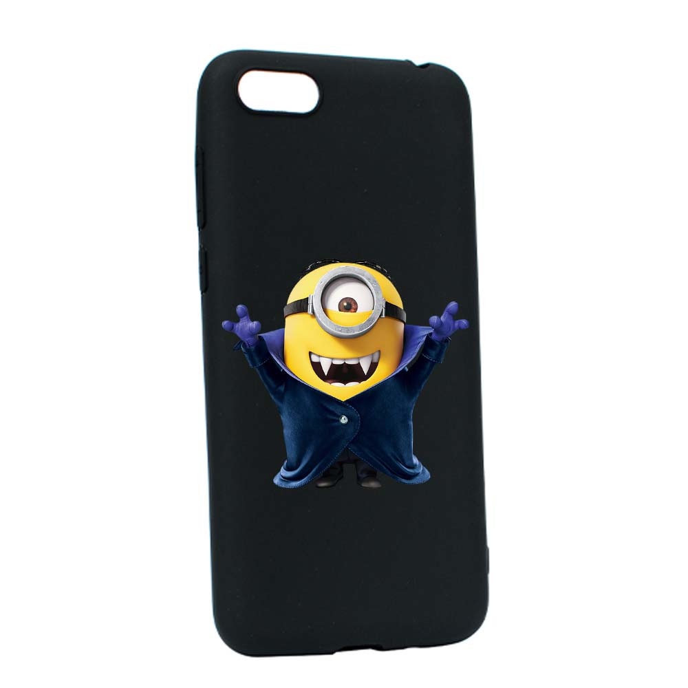 Husa de protectie Minion Vampire pentru Apple iPhone 6 / 6S, rezistenta la uzura, anti-alunecare, din silicon Premium, B204