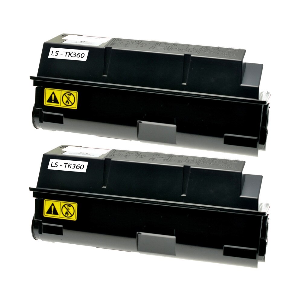 Set 2 Cartuse toner TK 360 BK 40000 Pag compatibile Kyocera FS 4020DN
