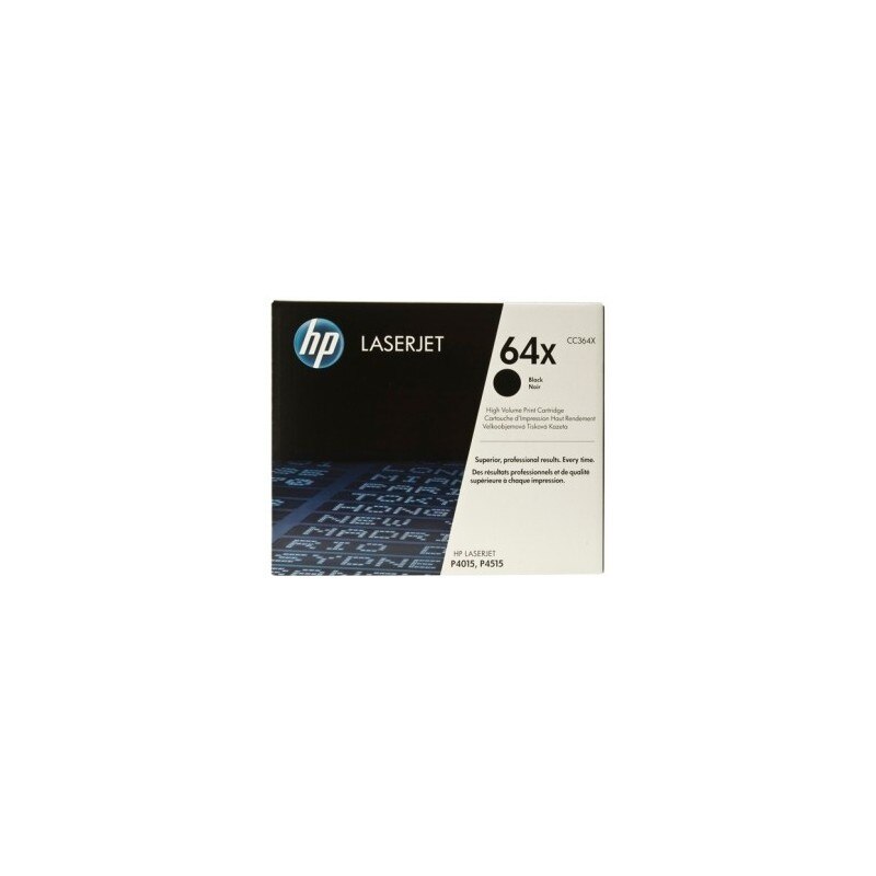 Toner Original pentru HP Negru, compatibil LJ P4xx5, 24000pag (CC364X)