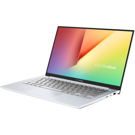 Laptop ultraportabil ASUS VivoBook S13 S330FA cu procesor Intel® Core™ i5-8265U pana la 3.90 GHz, Whiskey Lake, 13.3", Full HD, 8GB, 256GB SSD, Intel UHD Graphics 620, Free DOS, Silver Metal
