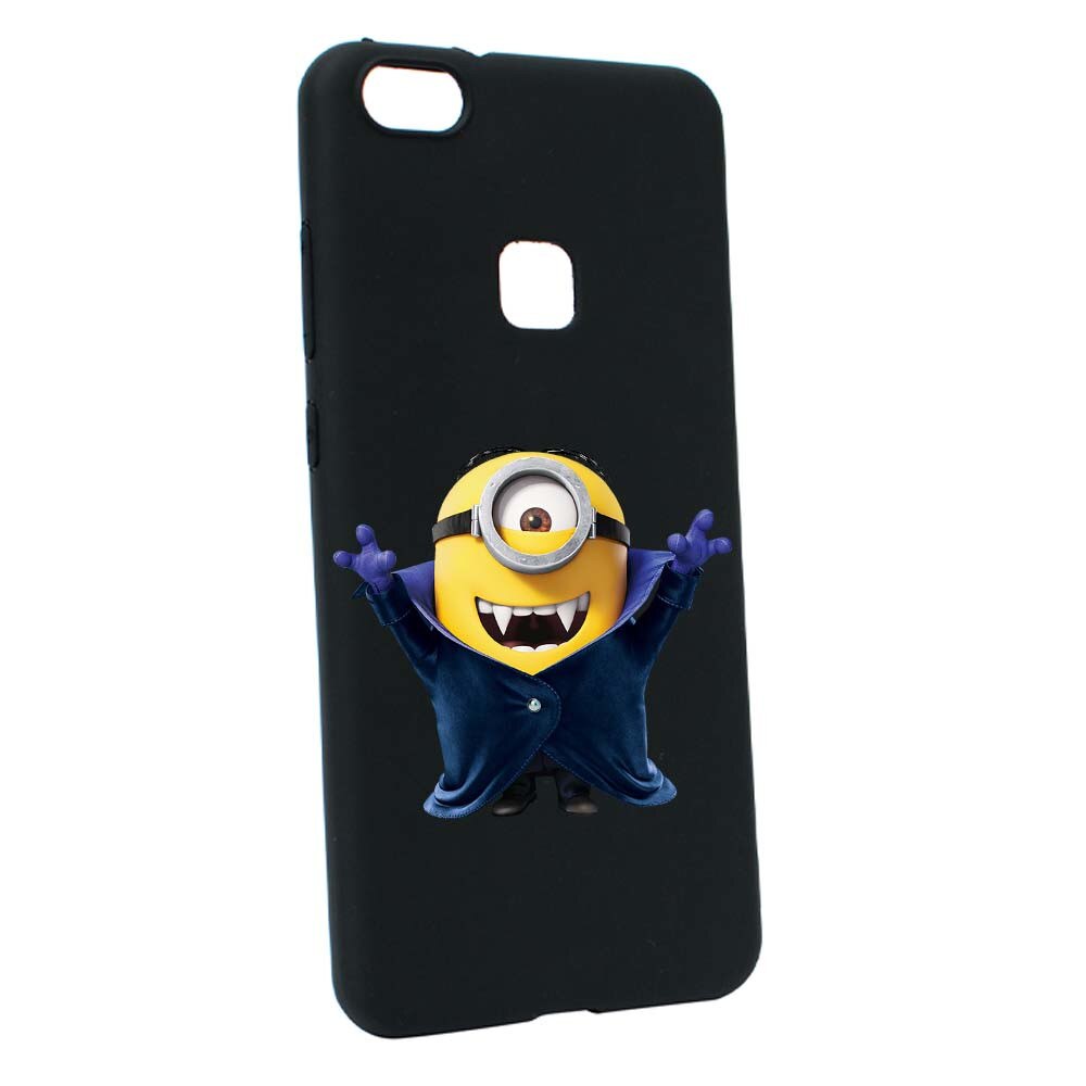 Husa de protectie Minion Vampire pentru Huawei P10 Lite, rezistenta la uzura, anti-alunecare, din silicon Premium, B204