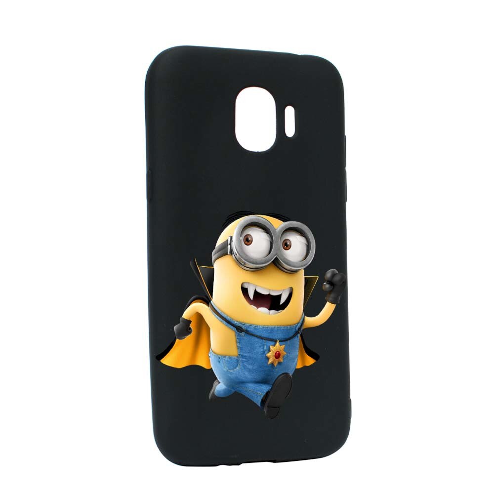 Husa de protectie Minion Vampire pentru Samsung Galaxy J2 Pro 2018 / J2 2018 / Grand Prime Pro, rezistenta la uzura, anti-alunecare, din silicon Premium, B205