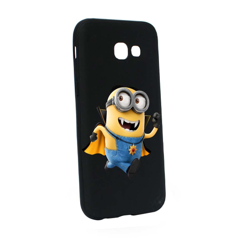 Husa de protectie Minion Vampire pentru Samsung Galaxy A5 2017, rezistenta la uzura, anti-alunecare, din silicon Premium, B205