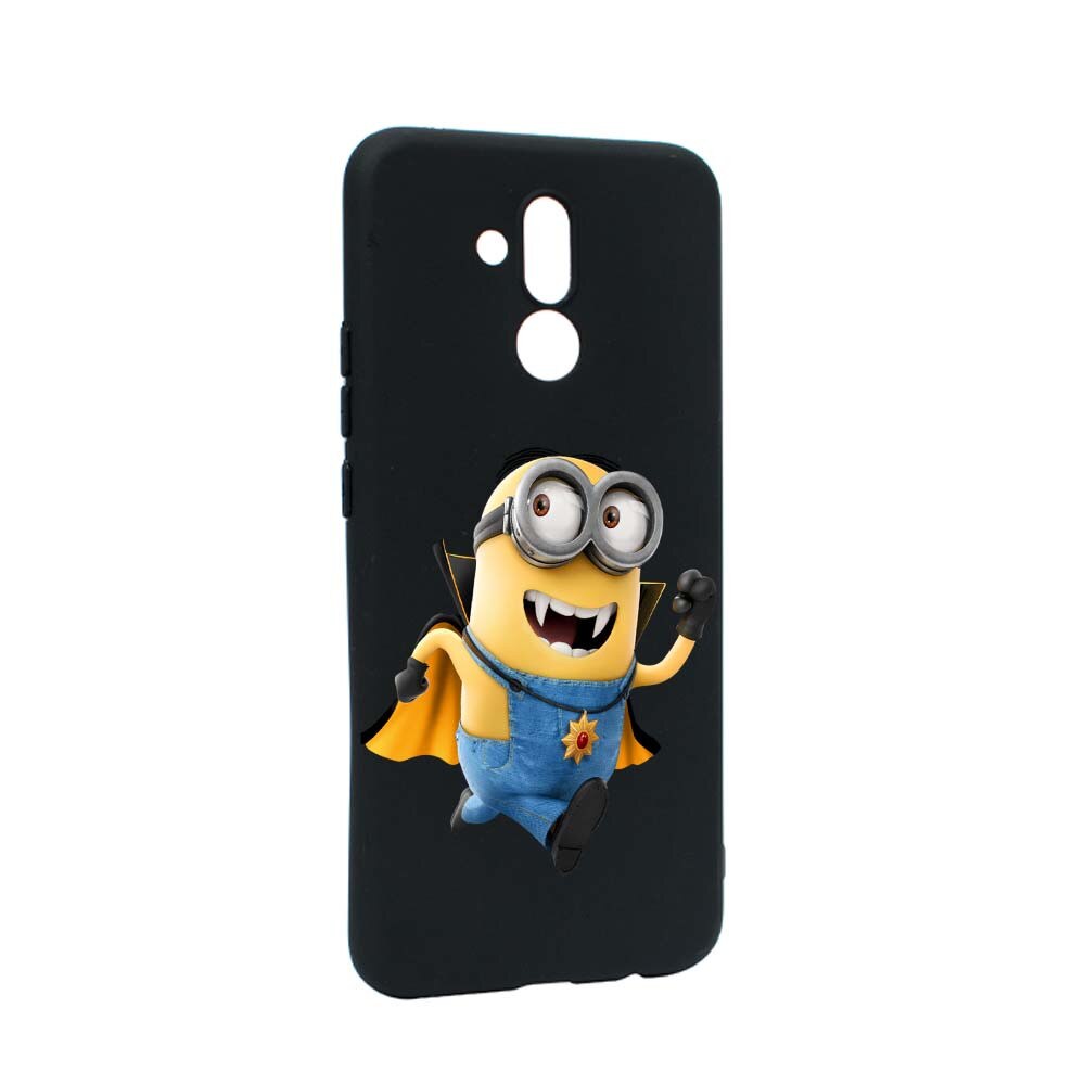 Husa de protectie Minion Vampire pentru Huawei Mate 20 Lite, rezistenta la uzura, anti-alunecare, din silicon Premium, B205