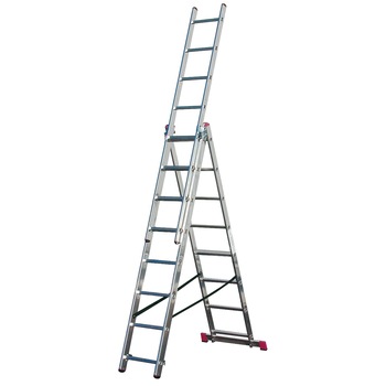 Scara multifunctionala 3x10 trepte, aluminiu, inaltime lucru 7m, KRAUSE CORDA Scara multifunctionala 3x10 trepte, aluminiu, inaltime lucru 7m, KRAUSE CORDA
