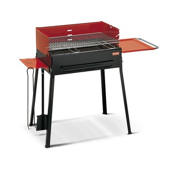 Gratar Royal, Ferraboli, Negru/Rosu, 88x56x107 cm Gratar Royal, Ferraboli, Negru/Rosu, 88x56x107 cm