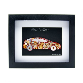 Tablou HONDA CIVIC TYPE R - Colectia ART my Cars Tablou HONDA CIVIC TYPE R - Colectia ART my Cars