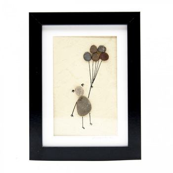 Tablou Happy Days - Colectia Pebble Art Tablou Happy Days - Colectia Pebble Art