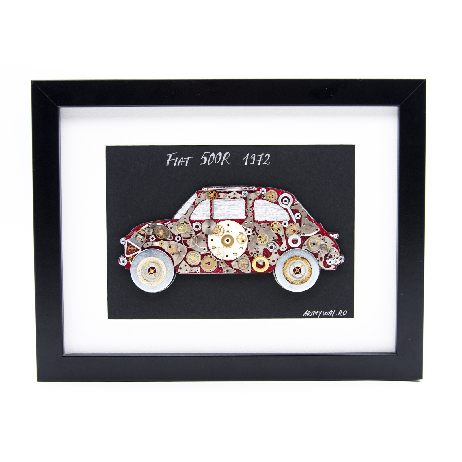 Tablou Fiat 500 1972-Colectia ART my Cars