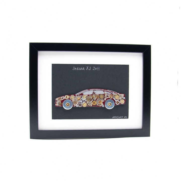 ArtMyWay JAGUAR XJ 2011 Festmény, Autó kollekció