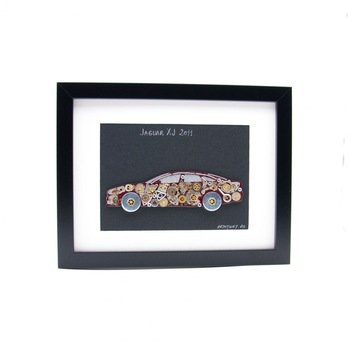 Tablou JAGUAR XJ 2011 - Colectia ART my Cars Tablou JAGUAR XJ 2011 - Colectia ART my Cars