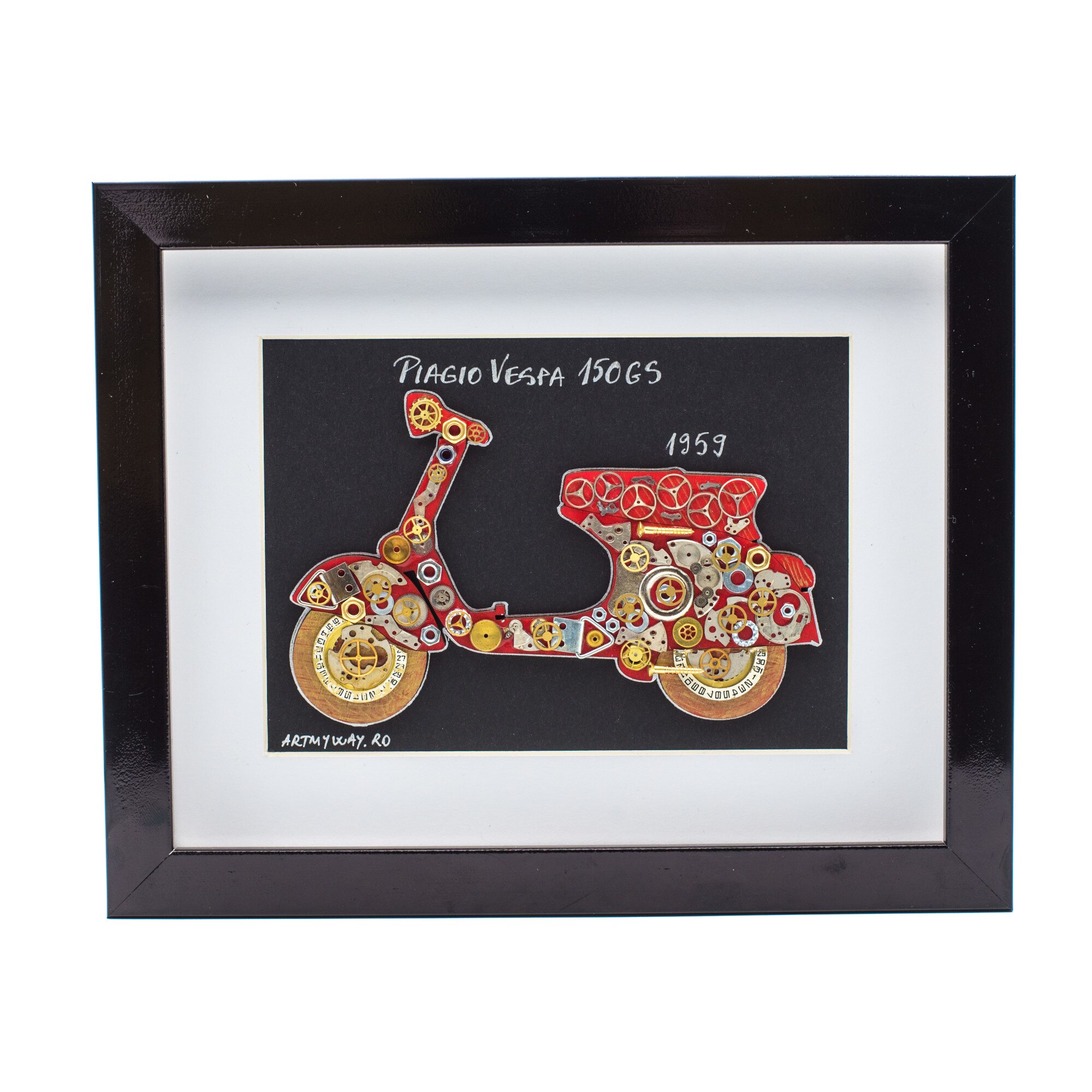 Tablou Piagio VESPA 150GS - Colectia Born to Ride